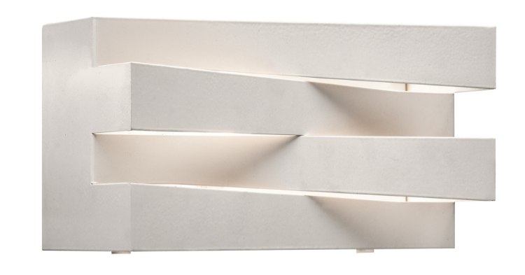 Picture of 40w Massimik Etched Glass Bottom White G9 1 light sconce