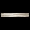 Foto para 40w Massimik Etched Glass Bottom Nickel G9 6 light vanity