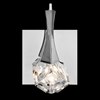 Picture of 20w Rockne Clear K9 Crystal Chrome G4 1 light sconce