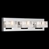 Foto para 20w Considine Clear And Frosted Glass Chrome G4 3 light vanity