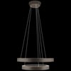 Picture of 1483lm Fornello Sand Textured Black Integrated LED 2 ring (light) pendant