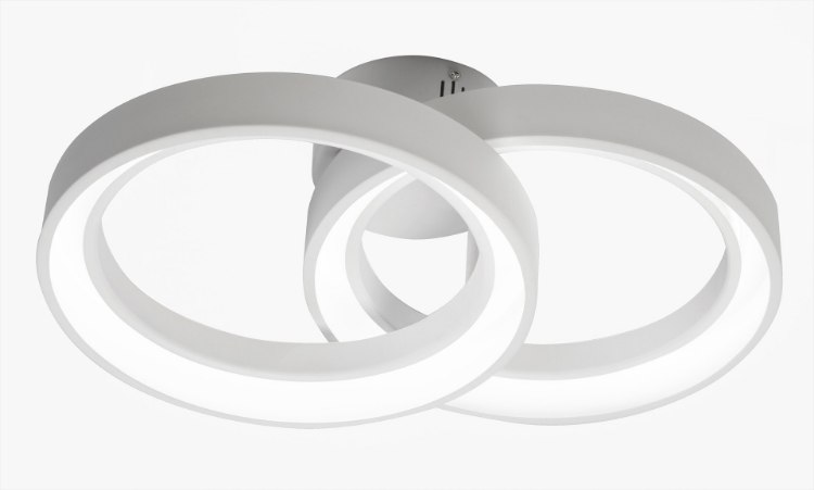 Picture of 941lm Fornello White Integrated LED Semi-flush