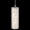 Foto para 1502lm Neruda Clear Crystal W/ Crystal Gems Chrome Integrated LED warm white LED 5 light spiral pendant