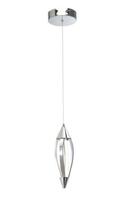 Mostrar detalles para 223lm Meridian Etched Acrylic Chrome Integrated LED Mini Pendant Imagen de 223lm Meridian Etched Acrylic Chrome Integrated LED Mini Pendant