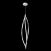 Picture of 2343lm Meridian Etched Acrylic Brushed Nickel Integrated LED Foyer Light