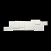 Picture of 40w Kinslee Platinum (Painted) G9 4 LT G9 Sconce