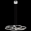 Foto para 976lm Kurli Etched Acrylic Chrome Integrated LED Pendant