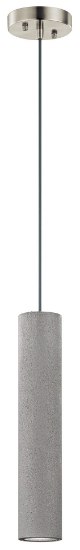 Foto para 7w 360lm Rondil Faux Concrete Finish GU10 LED Mini Pendant