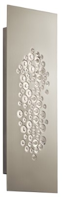 Mostrar detalles para 1904lm Lilla Acrylic Brushed Nickel Integrated LED Wall Sconce Imagen de 1904lm Lilla Acrylic Brushed Nickel Integrated LED Wall Sconce