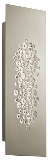 Picture of 1904lm Lilla Acrylic Brushed Nickel Integrated LED Wall Sconce