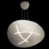 Picture of 809lm Orku Etched Acrylic Brushed Nickel Integrated LED Pendant