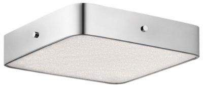 Mostrar detalles para 1984lm Crystal Moon Clear Cubic Zirconia Chip Chrome Integrated LED 15" Square Flush Mount Imagen de 1984lm Crystal Moon Clear Cubic Zirconia Chip Chrome Integrated LED 15" Square Flush Mount