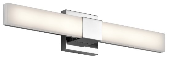 Picture of 1395lm Neltev White Acrylic Chrome Integrated LED Vanity