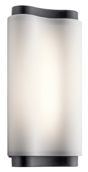Picture of 1222lm Kaz Etched Opal Glass Bronze Integrated LED Sconce