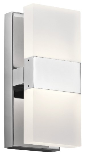 Picture of Frosted Chrome Integrated LED Sconce