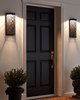 Picture of 14w 1000lm 27K Arramore Dark Weathered Zinc 17" 1-Light Outdoor LED Wall Lantern