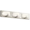 Picture of 30w 1237lm Bethwin Etched Opal Glass Brushed Nickel Integrated LED Vanity