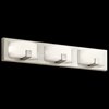 Foto para 30w 1237lm Bethwin Etched Opal Glass Brushed Nickel Integrated LED Vanity