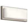 Picture of 15w 771lm Kelsi Etched Opal Glass Brushed Nickel Integrated LED Sconce