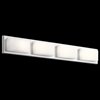 Picture of 40w 1818lm Kelsi Etched Opal Glass Chrome Integrated LED Vanity