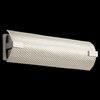 Picture of 50w 526lm Mesh White Poly With Metal Mesh Brushed Nickel Integrated LED Vanity