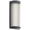 Foto para 20w 663lm Filter Clear Glass Rods Bronze Integrated LED Sconce