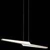 Picture of 23w 1504lm Flash Matte White Acrylic Brushed Nickel Integrated LED Linear Pendant