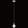 Foto para 7w 449lm Kiss Changed To Cubic Zirconia 8/32 Chrome Integrated LED Pendant