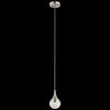 Foto para 7w 449lm Kiss Changed To Cubic Zirconia 8/32 Brushed Nickel Integrated LED Pendant