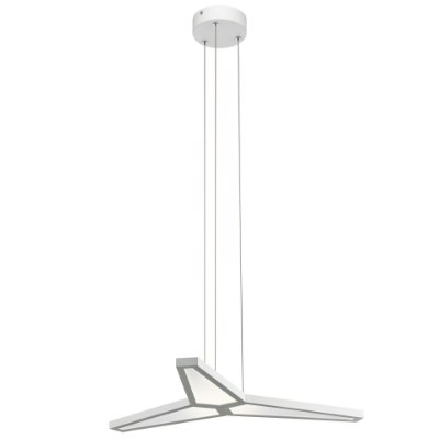 Mostrar detalles para 37w 1195lm Viva White Acrylic Matt White Integrated LED Pendant Imagen de 37w 1195lm Viva White Acrylic Matt White Integrated LED Pendant