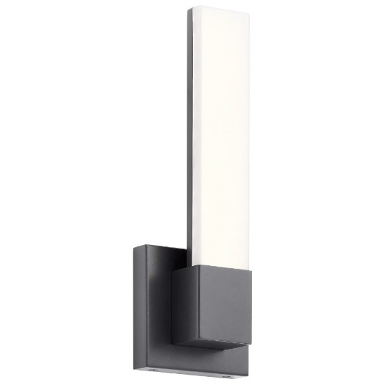 Picture of 18w 671lm Neltev White Bronze Integrated LED sconce with down light