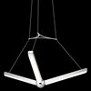 Picture of 14w 1315lm Enterprise Acrylic Chrome Integrated LED Pendant