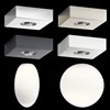 Foto para 10w Mates Chrome Integrated LED Flush Base Hardware Only