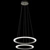 Picture of 45w 3230lm Hyvo Matte White Acrylic Bronze Integrated LED 2 Ring LED Pendant