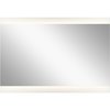 Foto para 29w Mirror With 3" Frosted Edge On 4 Sides MR Integrated LED Backlit Mirror