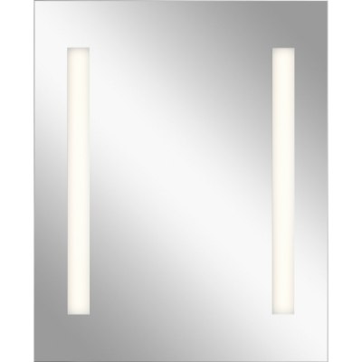 Mostrar detalles para 33w Mirror With 3" Frosted Strips On 2 Sides MR Integrated LED Backlit Mirror w/ Soundbar Imagen de 33w Mirror With 3" Frosted Strips On 2 Sides MR Integrated LED Backlit Mirror w/ Soundbar