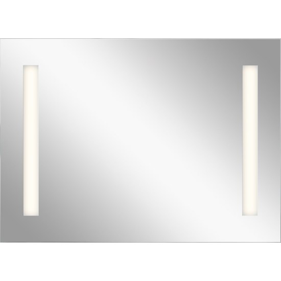 Picture of 33w Mirror With 3" Frosted Strips On 2 Sides MR Integrated LED Backlit Mirror w/ Soundbar