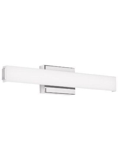 Picture of 25w 1218lm Steele 27k Acrylic Polished Chrome 90cri Steele 24 Bath OY CH LED927