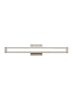 Foto para 20w Denton Satin Nickel w/ Polished Nickel Detail Denton 24 Bath OY SN LED830277