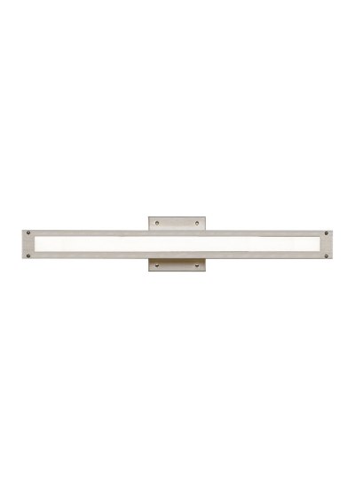 Picture of 20w Denton Satin Nickel w/ Polished Nickel Detail Denton 24 Bath OY SN LED830277