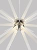 Picture of 35.1w 2709lm Photon 30k Acrylic Satin Nickel 90cri Photon 48 Chandelier sn LED930