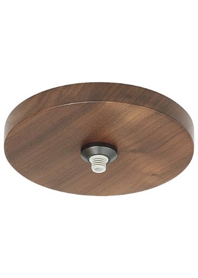 Picture of 75w Fusion Satin Nickel Fusion Jack Canopy 4" Round Flush Wood WA sn 120/2