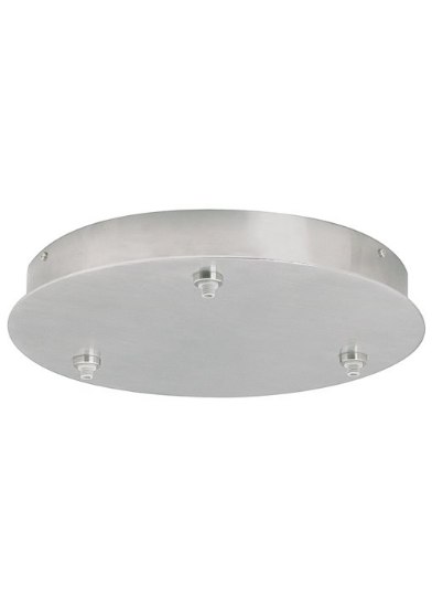 Picture of Fusion Satin Nickel FSJ Cpy 3-Lite Round SN LED