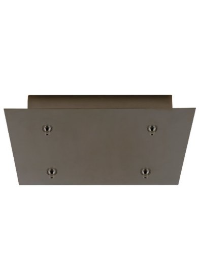 Foto para Fusion Satin Nickel FSJ Canopy 4-Lite Squar SN 24V