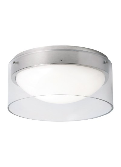 Foto para 20w Anella Satin Nickel Anella Flush CR SN LED830 120