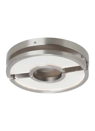 Picture of 15w Zahra Satin Nickel Zahra 10 Flush SN LED830 120