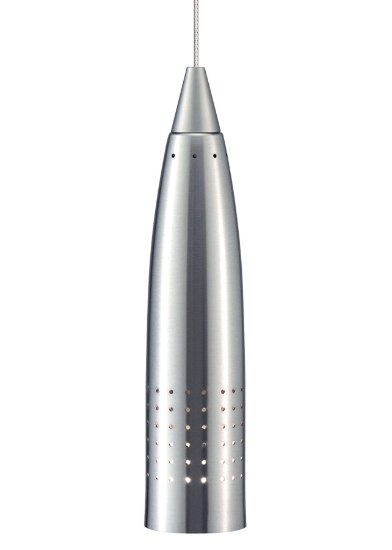 Foto para 35w Rocket Satin Nickel Rocket Pendant SN FSJ