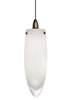 Picture of 35w Icicle Satin Nickel Icicle Pendant Opal SN MPT