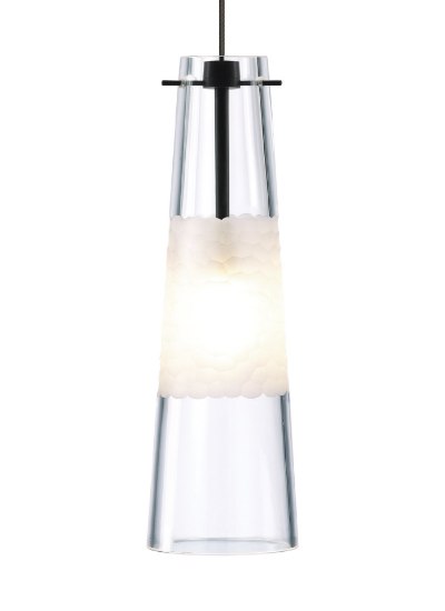 Foto para 50w Bonn Bronze Bonn Pendant Clear BZ FSJ