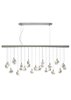 Picture of 260w Bling Satin Nickel Bling Chandelier Clear SN